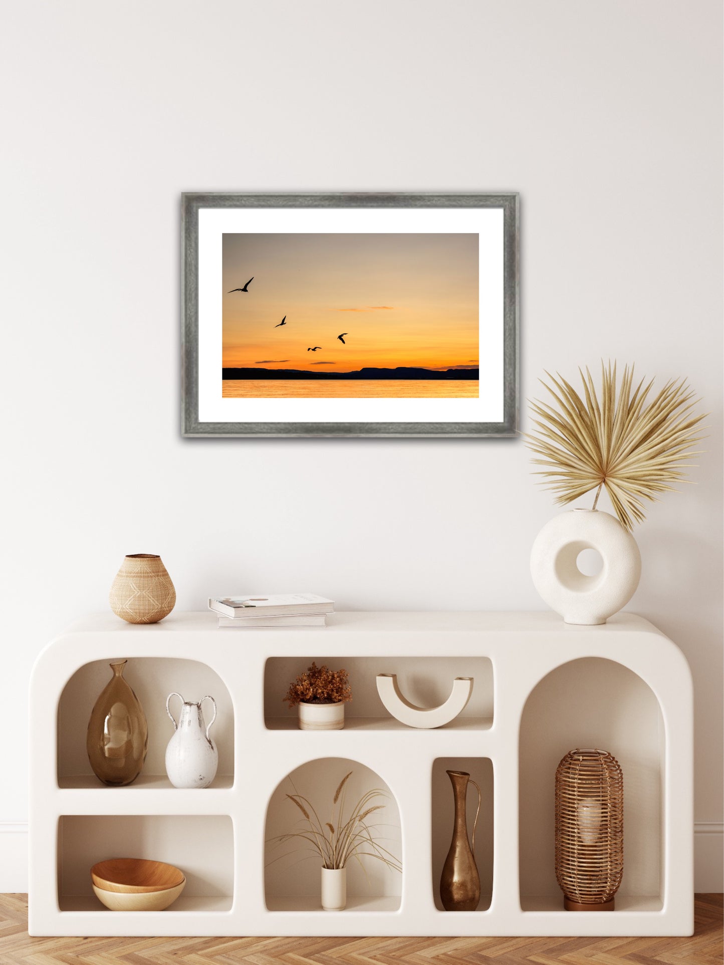 Sunset birds
